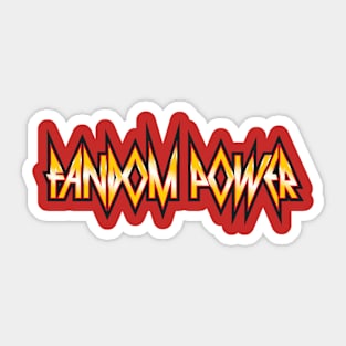 Fandom Power (Def) Sticker